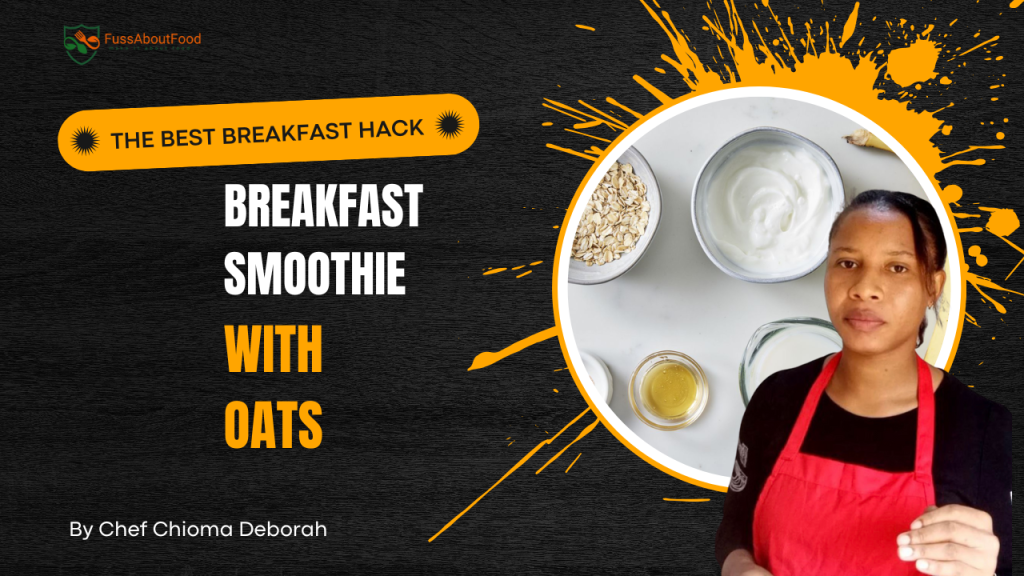 Breakfast Smoothie With Oats